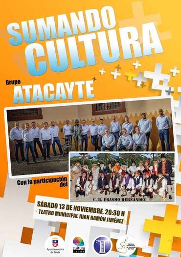 Atacayte y Erasmo Hernández, protagonistas de una nueva entrega de esta cita cultural / TA